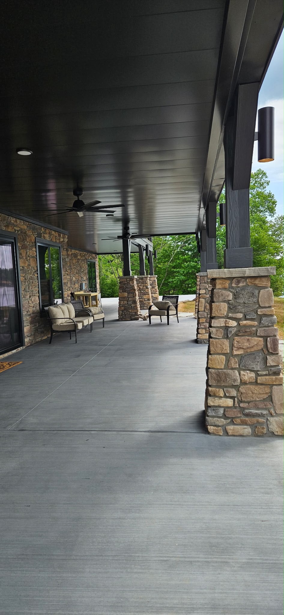 Outdoor living project detail